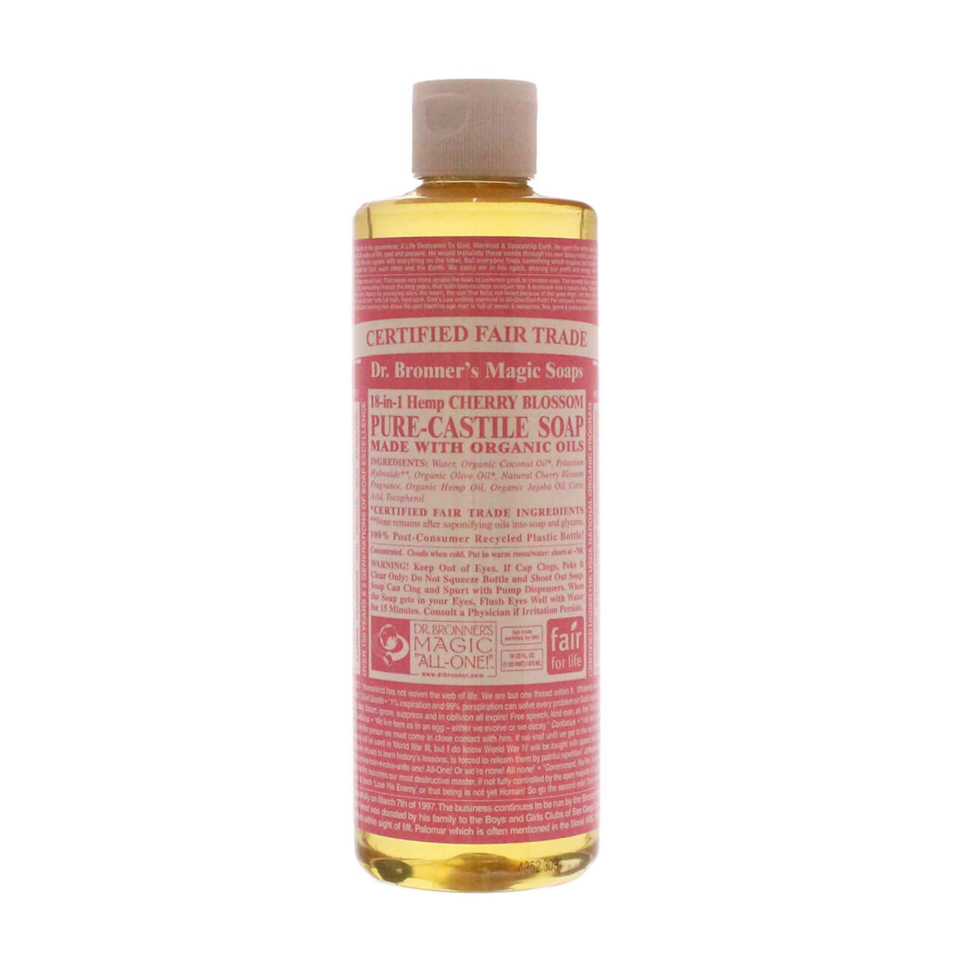 ドクターブロナー マジックソープ(液体) チェリーブロッサム 472ml