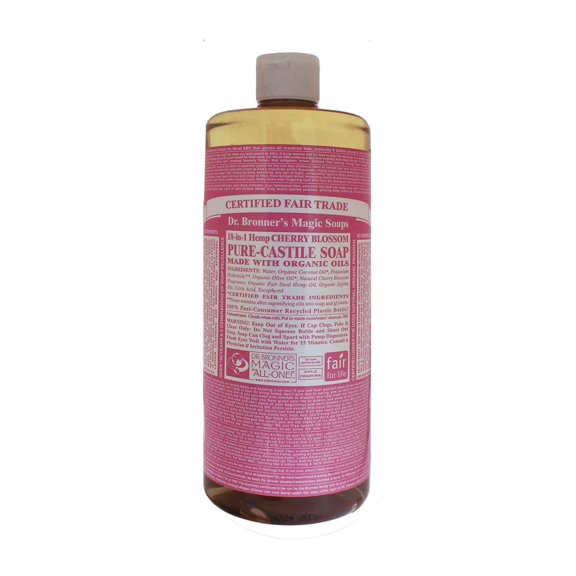 ドクターブロナー マジックソープ(液体) チェリーブロッサム 944ml