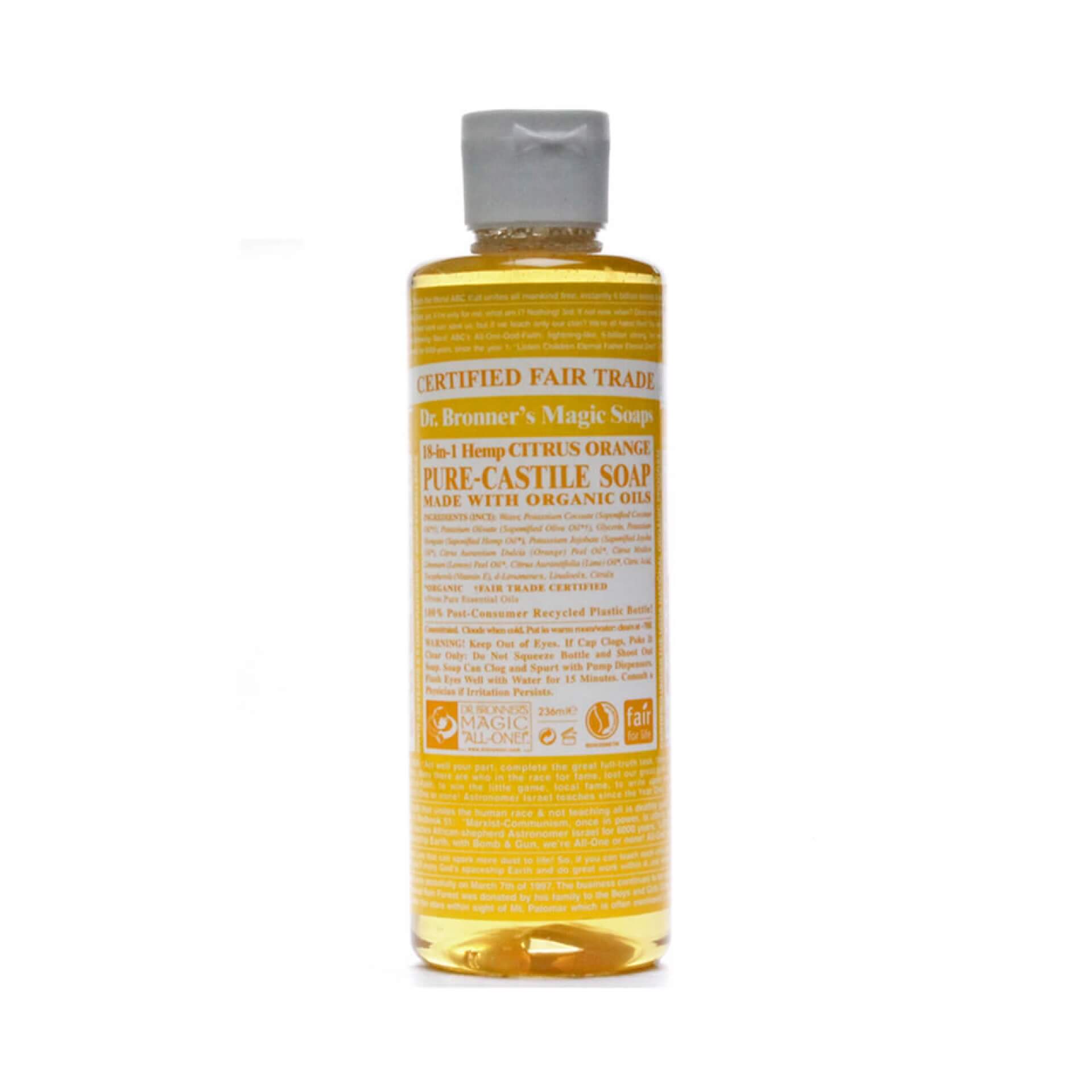 ドクターブロナー マジックソープ(液体) シトラスオレンジ 236ml