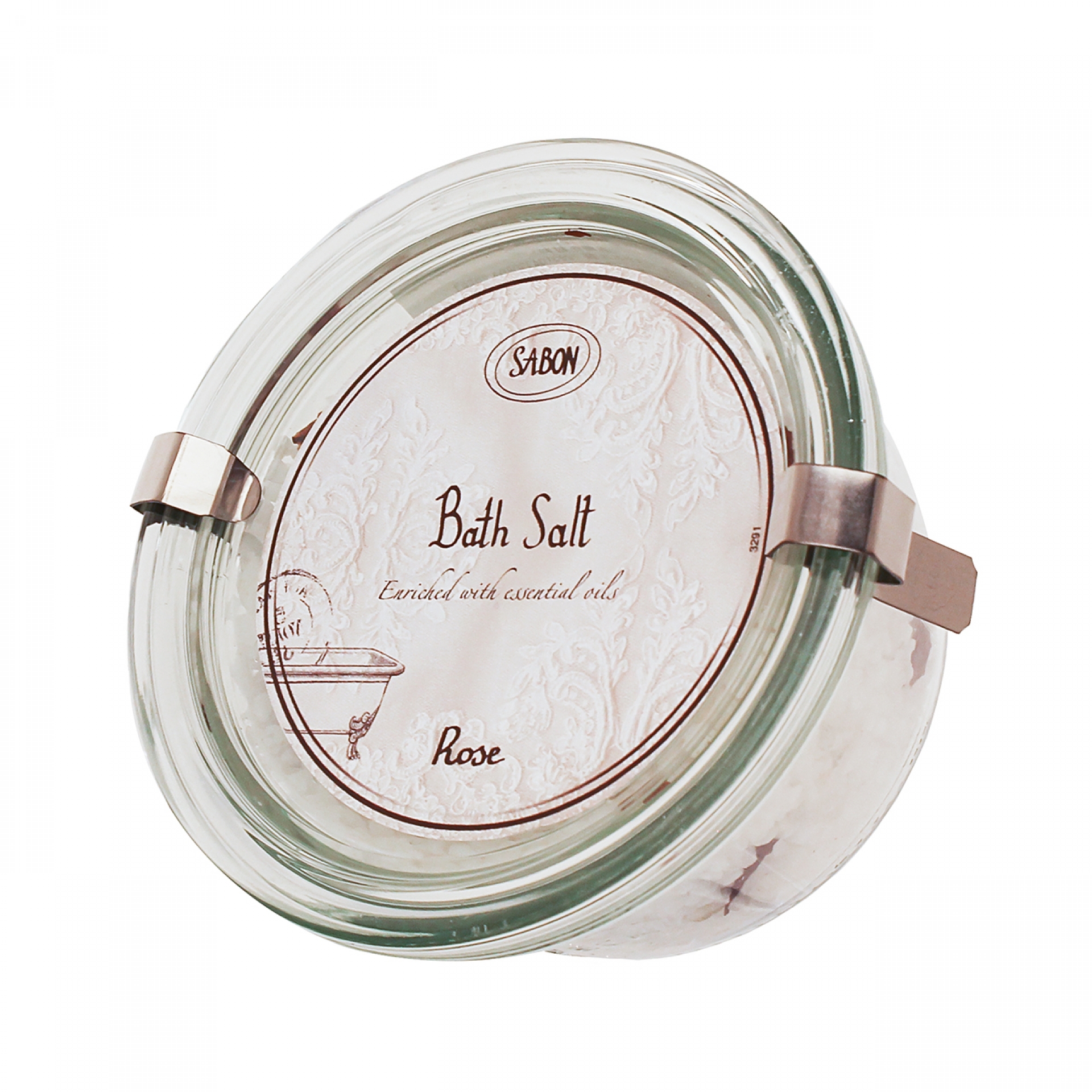 サボン バスソルト ローズ 250g