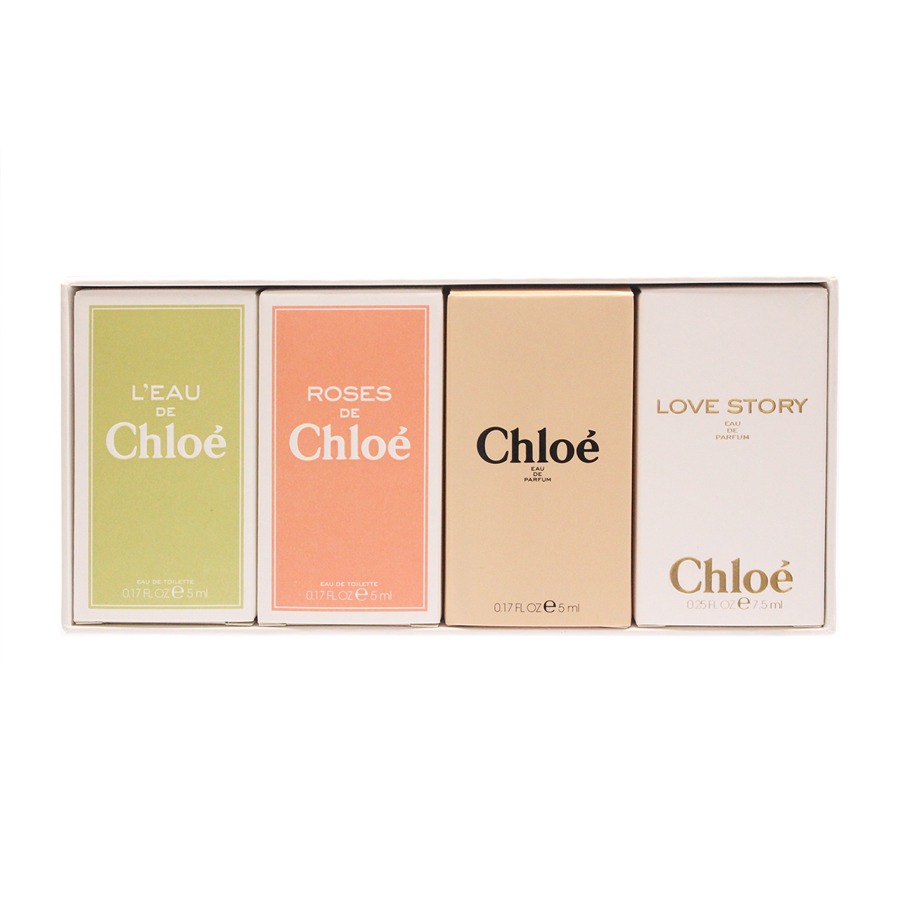 クロエ ミニセット N4(ロードクロエEDT/ローズドクロエEDT/クロエEDP/ラブストーリーEDP)