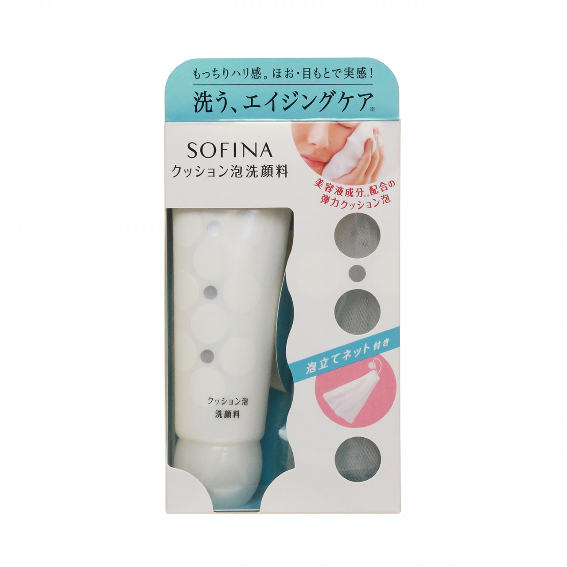 ソフィーナ クッション泡洗顔料 120g