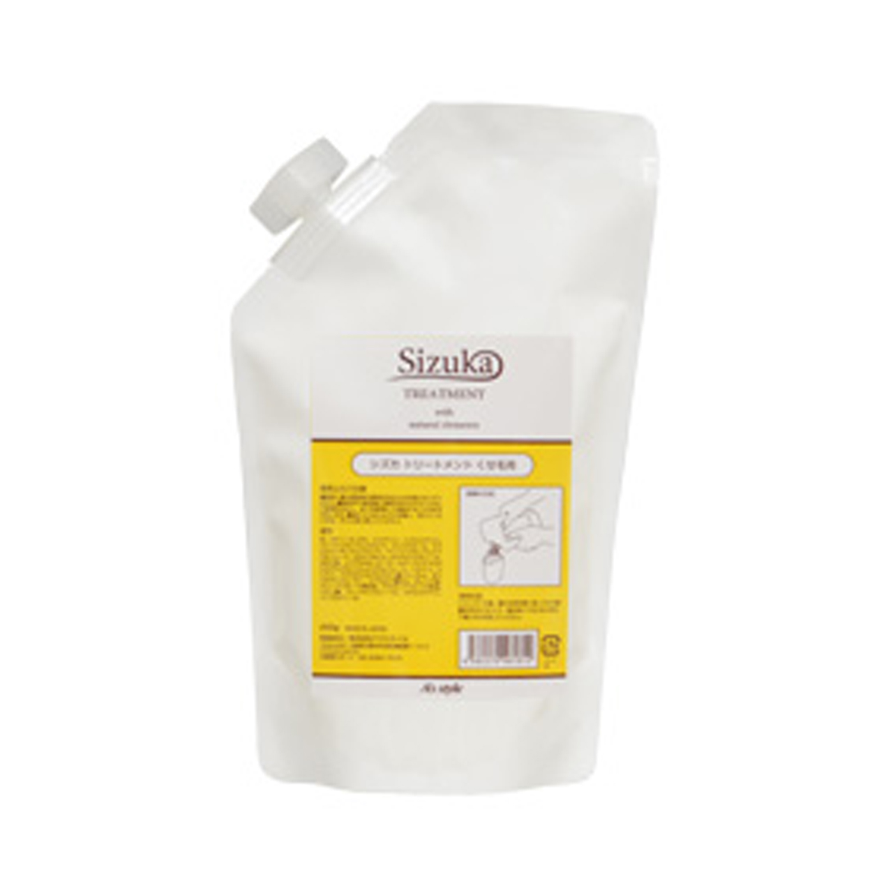 シズカ Sizuka トリートメント くせ毛用 400ml (詰め替え用)
