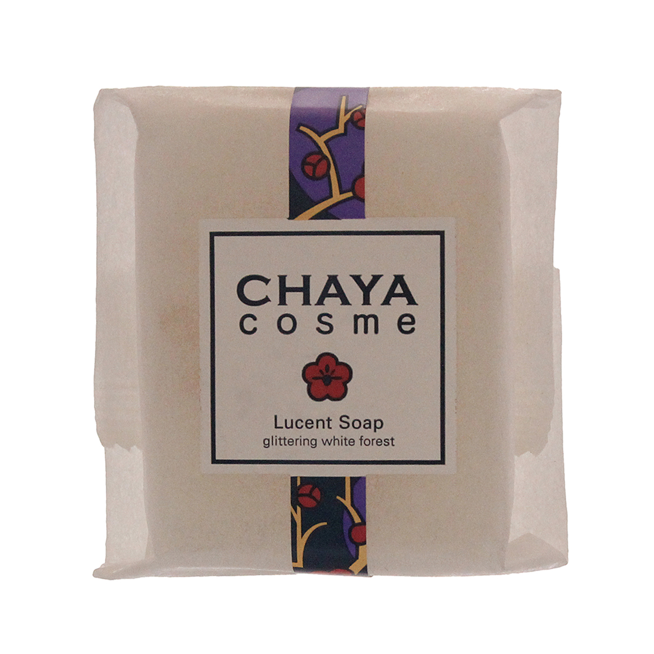 箔座 CHAYA ルーセントソープ 白い森 50g