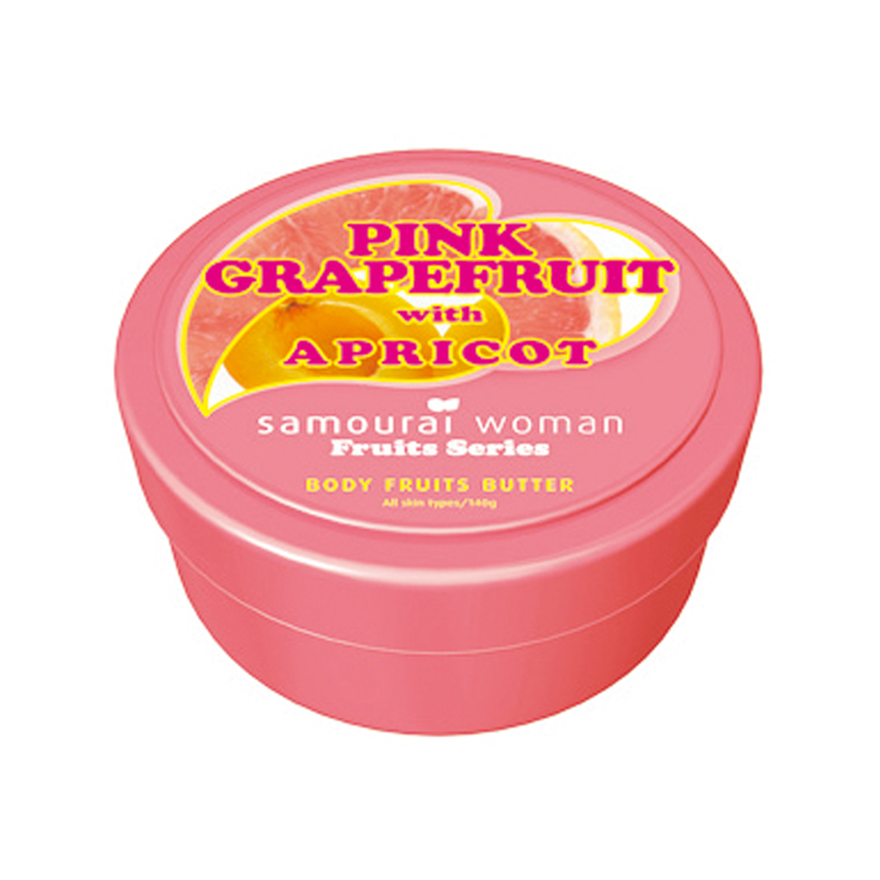 エスピーアール ジャパン サムライウーマン ボディフルーツバター ピンクグレープフルーツ・アプリコット 140g