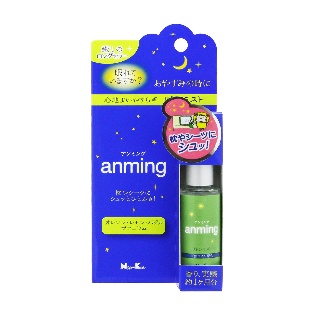 日本香堂 アンミング リネンミスト ノーマル 15ml