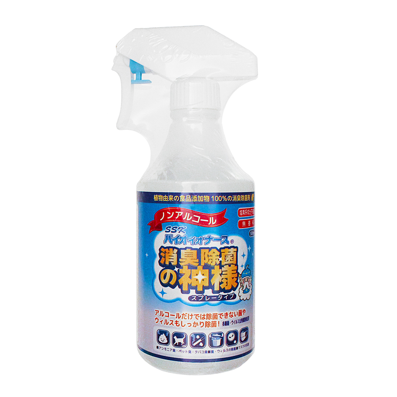 セパレーターシステム工業 消臭除菌の神様トリガー 500ml