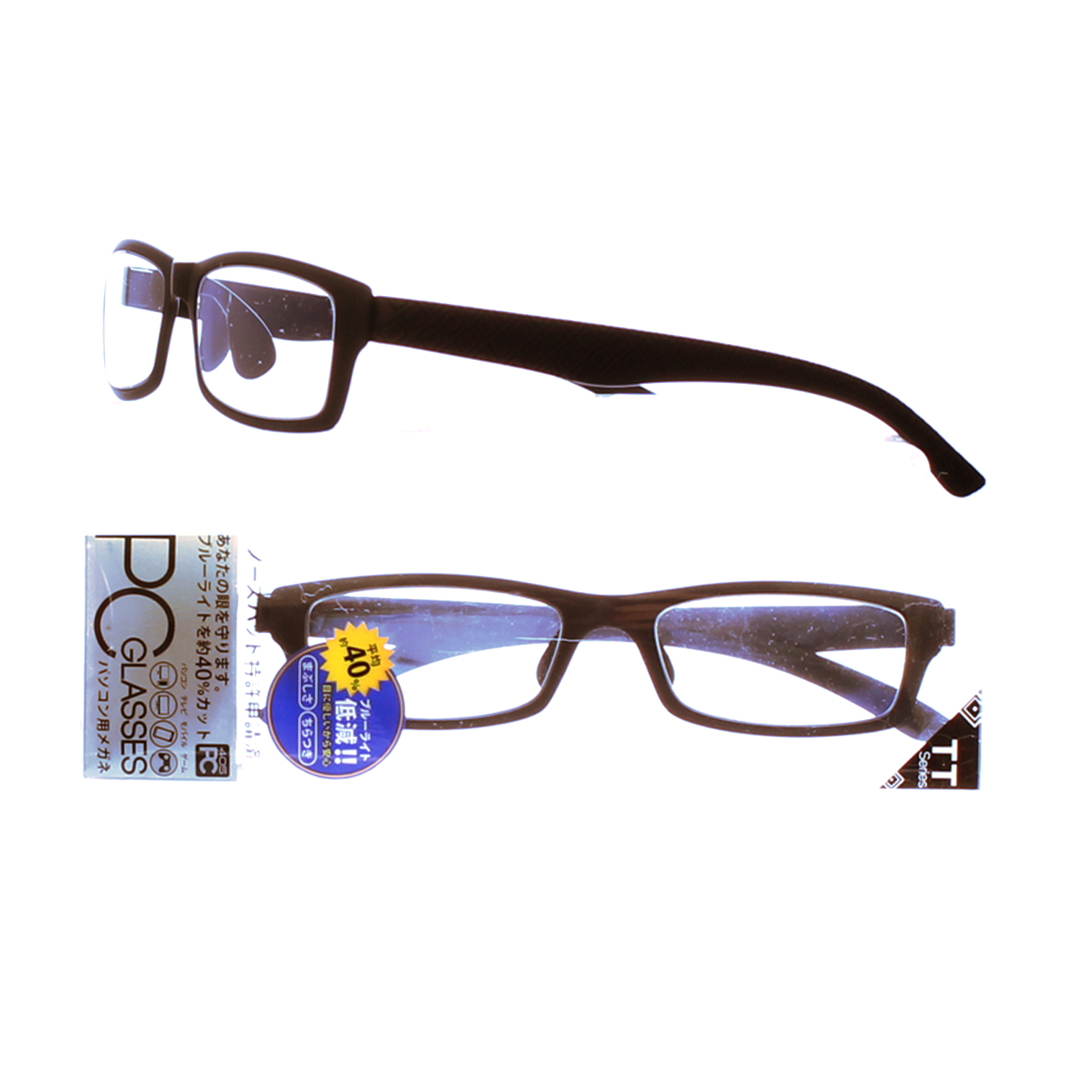 405 PCメガネ 405PC TT2 ジオメトリックブラック