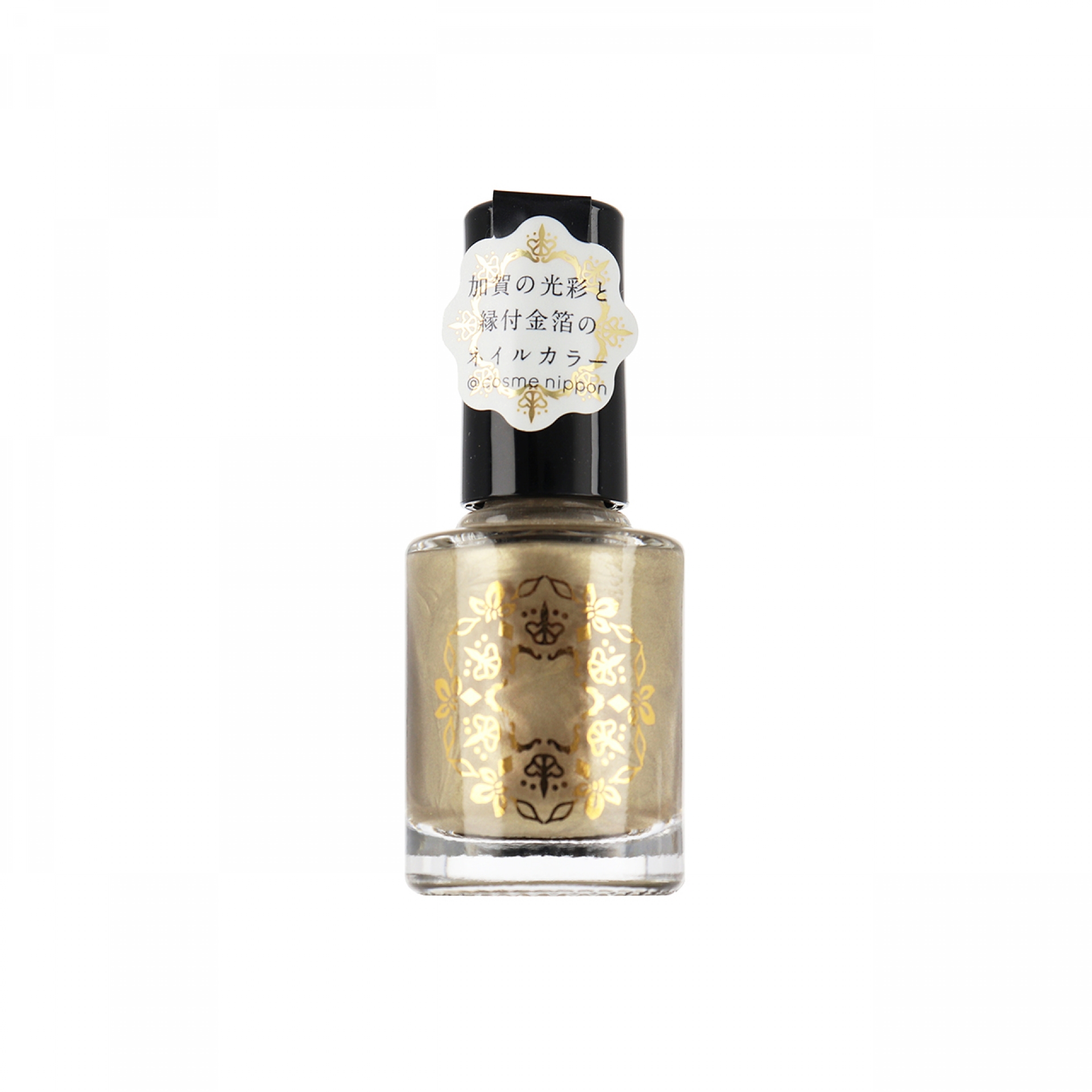 アットコスメニッポン 加賀の光彩と縁付金箔のネイルカラー 10ml