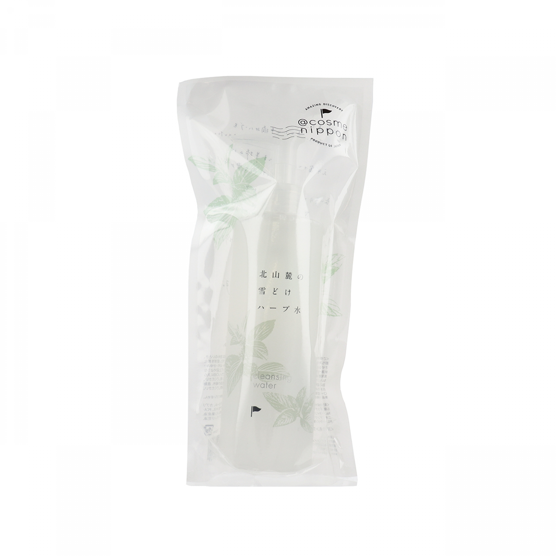 アットコスメニッポン 北山麓の雪どけハーブ水 クレンジングウォーター 250ml