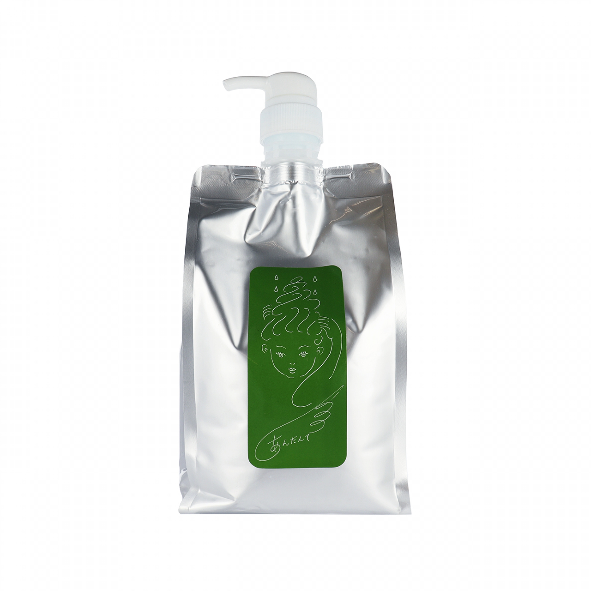 あんだんて 髪を洗うシャンプーチアパック 1000ml