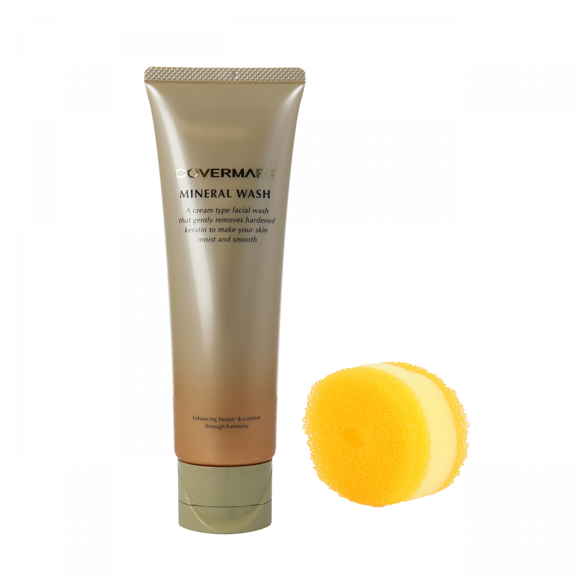 カバーマーク ミネラルウォッシュ 専用泡立スポンジ付 125g