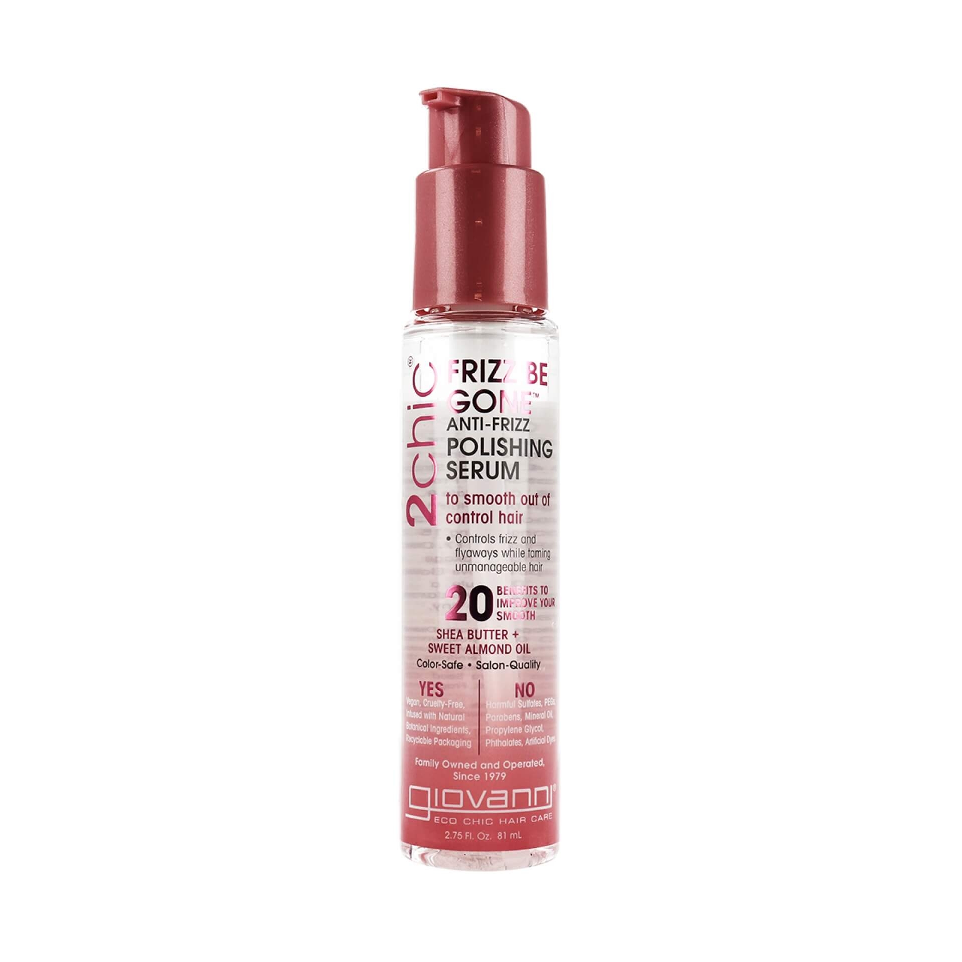 ジョヴァンニ 2CHIC フリッズビーゴーン シルキーヘアセラム 81ml