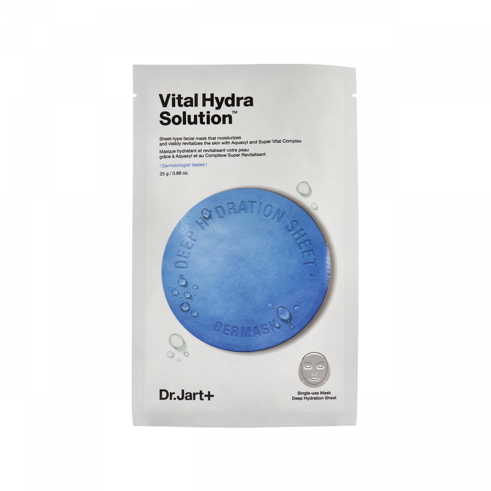 ドクタージャルト ダーマスク ウォータージェット バイタル ハイドラソリューション 1枚