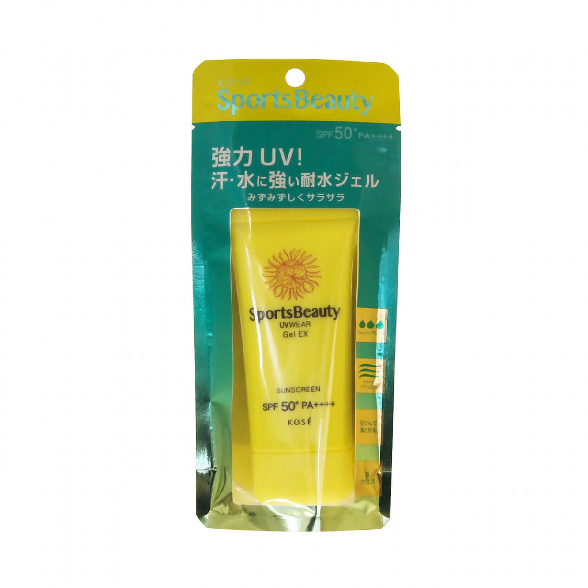 コーセー スポーツ ビューティ UVウェア ジェル EX SPF50+ PA++++ 60g