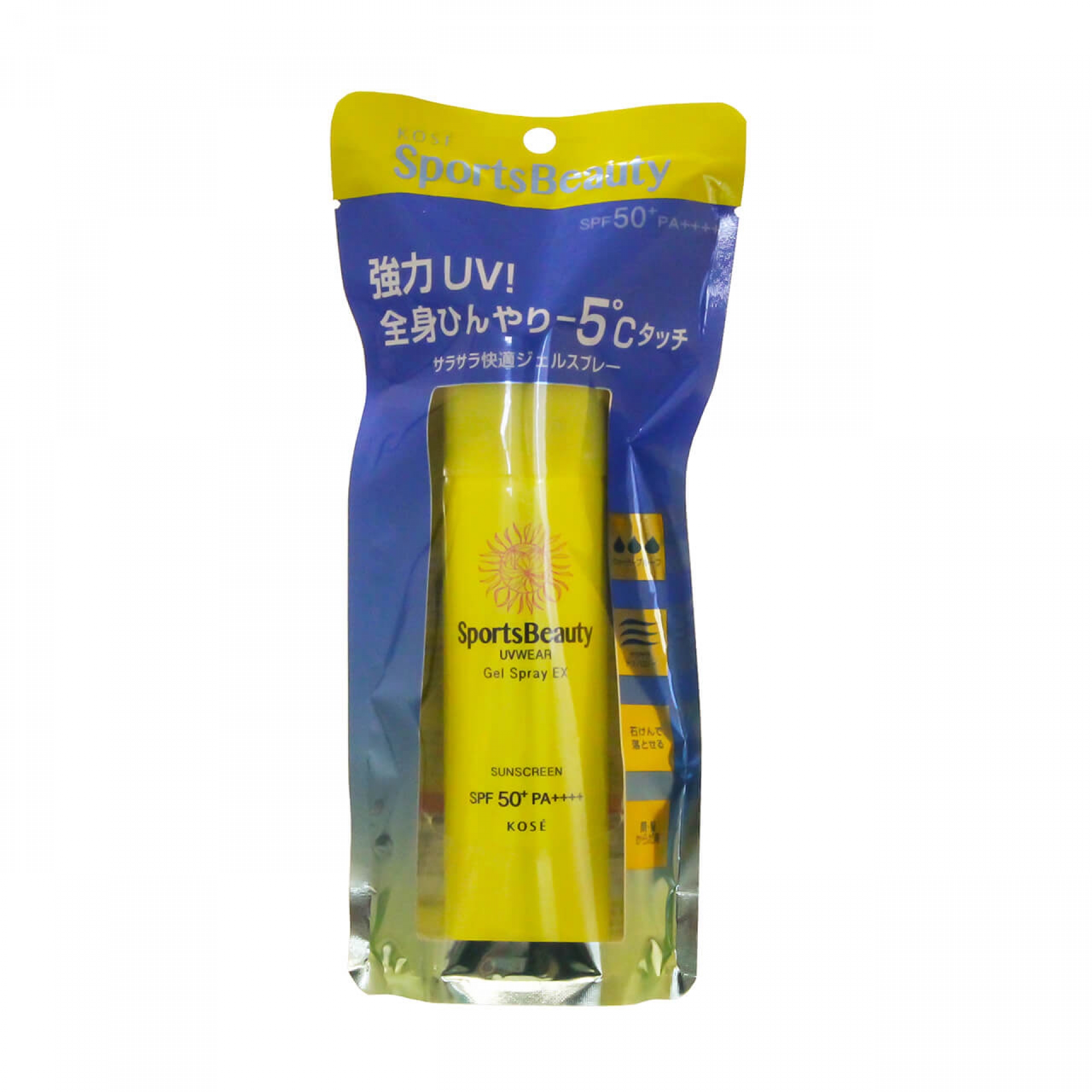 コーセー スポーツ ビューティ UVウェア ジェル スプレー EX SPF50+ PA++++ 70g