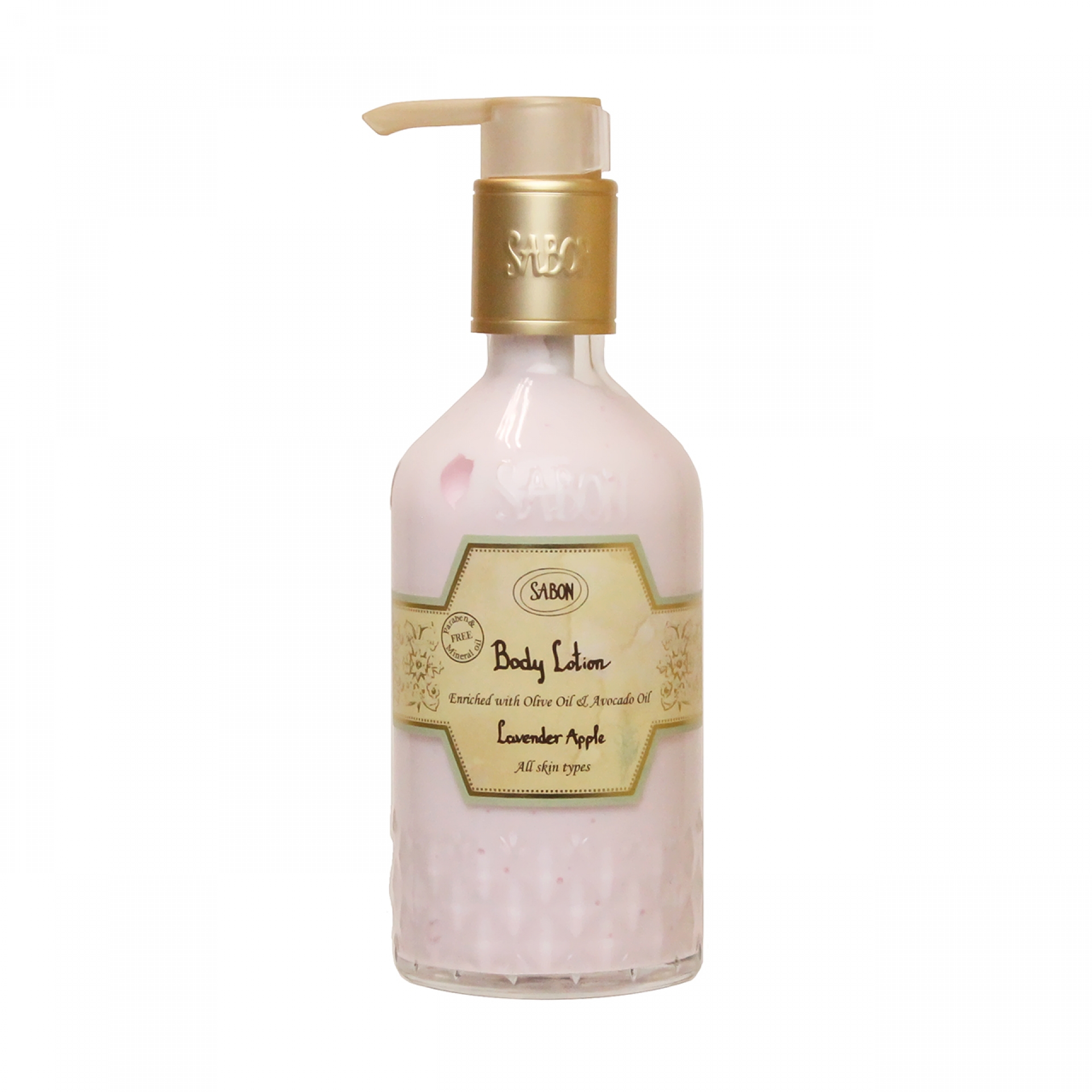 サボン SABON ボディローション ポンプタイプ #ラベンダーアップル 200ml