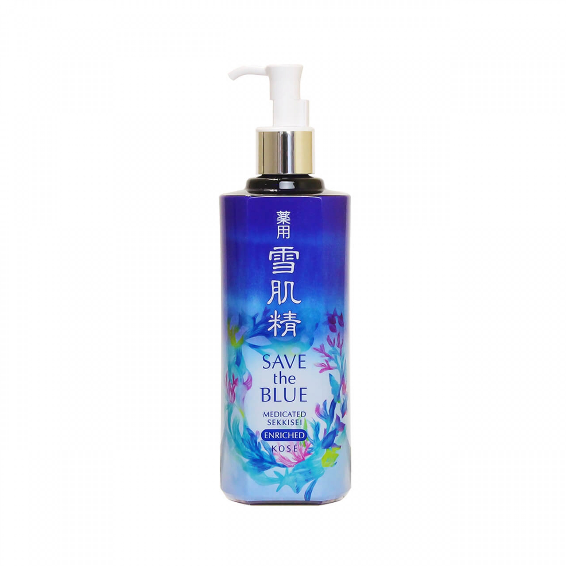 コーセー 薬用雪肌精 化粧水 エンリッチ 2018年 SAVE THE BLUE 限定 500ml