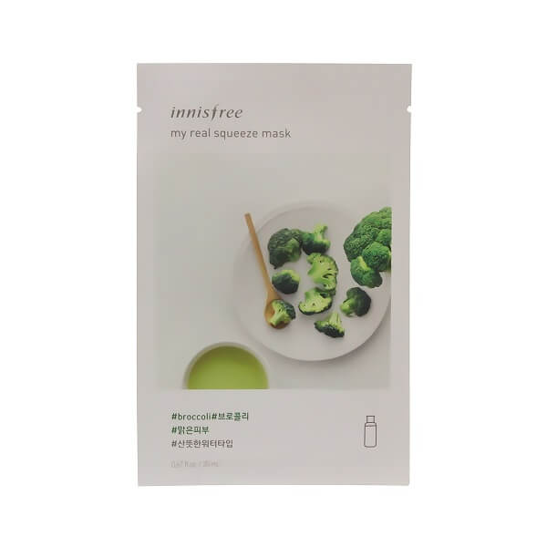 イニスフリー マイリアル スクイーズ マスク#ブロッコリー 20ml
