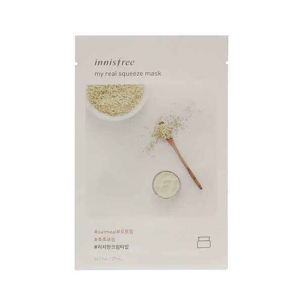 イニスフリー マイリアル スクイーズ マスク#オートミール 20ml