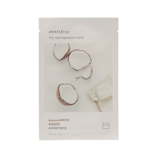 イニスフリー マイリアル スクイーズ マスク#ココナッツ 20ml