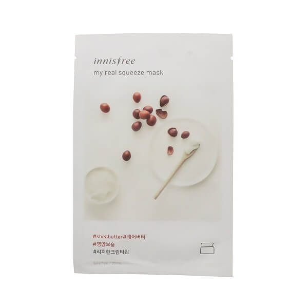 イニスフリー マイリアル スクイーズ マスク #シアバター 20ml