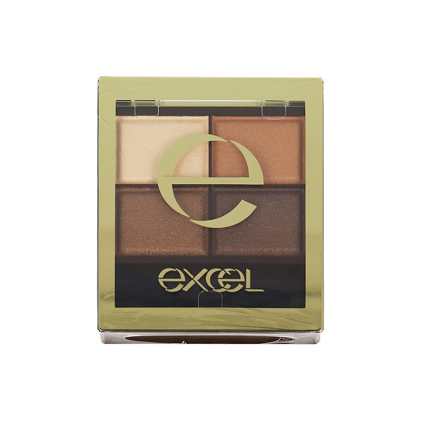 エクセル スキニーリッチシャドウ #SR 02 リアルブラウン 4.3g