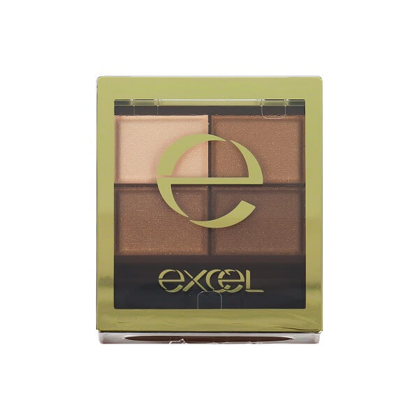 エクセル スキニーリッチシャドウ #SR 04 スモーキーブラウン 4.3g