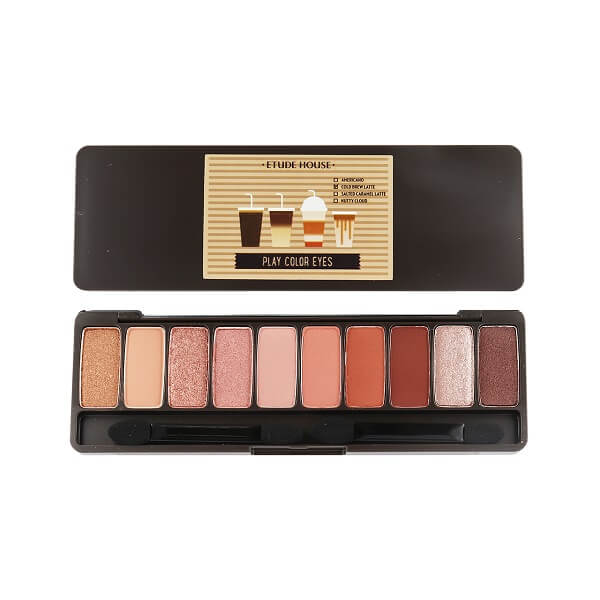 エチュードハウス プレイカラーアイズ #カフェインホリック 1g × 10色