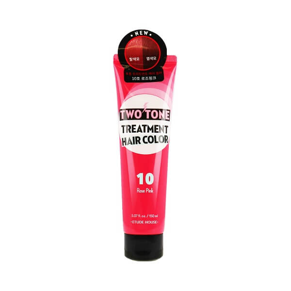 エチュードハウス 2トーン トリートメント ヘアカラー #10 ローズピンク 150ml