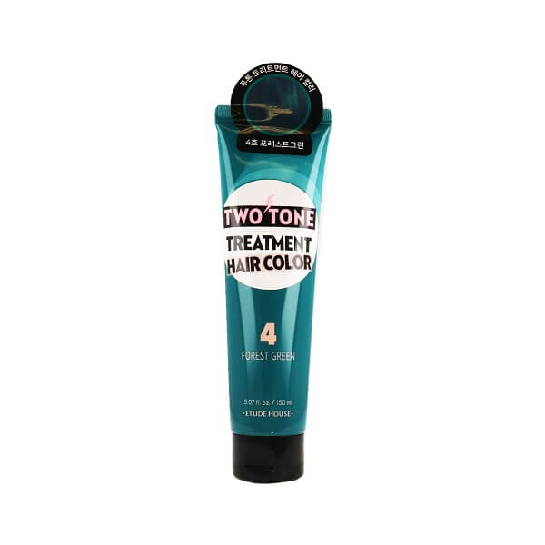 エチュードハウス 2トーン トリートメント ヘアカラー #4 フォレストグリーン 150ml
