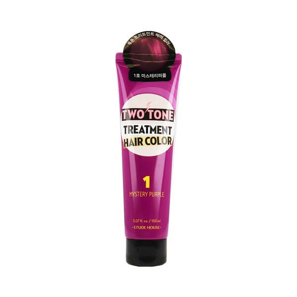 エチュードハウス 2トーン トリートメント ヘアカラー #1 ミステリーパープル 150ml