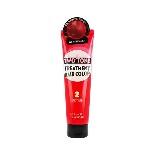 エチュードハウス 2トーン トリートメント ヘアカラー #2 スパイシーレッド 150ml