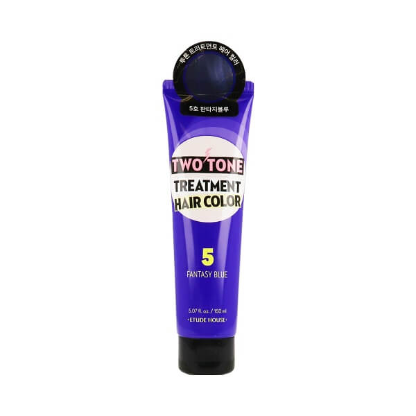 エチュードハウス 2トーン トリートメント ヘアカラー #5 ファンタジーブルー 150ml
