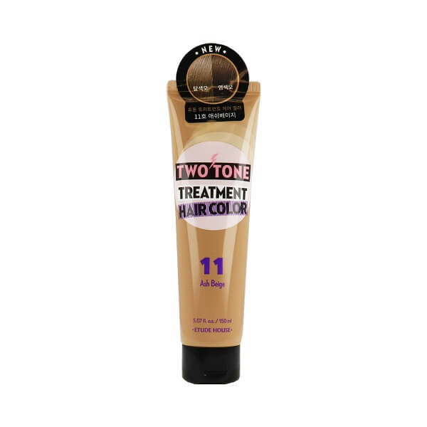 エチュードハウス 2トーン トリートメント ヘアカラー #11 アッシュベージュ 150ml
