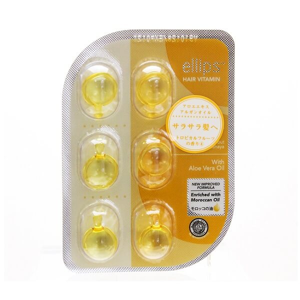 エリップス ヘアビタミン 6粒入シート #イエロー 6粒