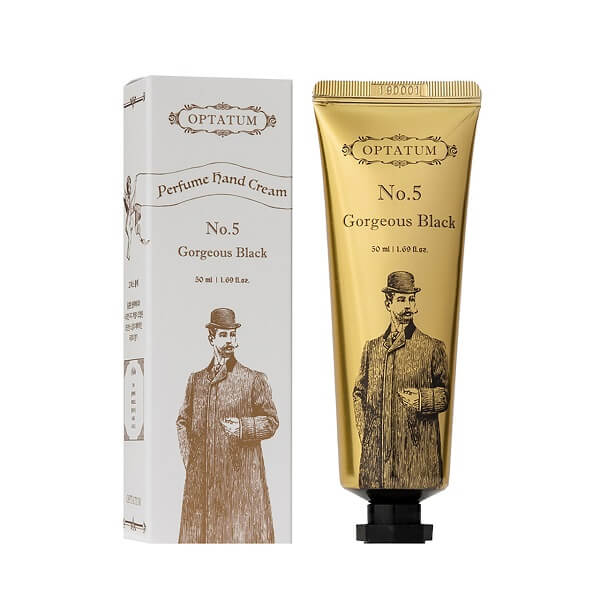 オプタウム パフュームハンドクリーム #NO.5 ゴージャスブラック 50ml