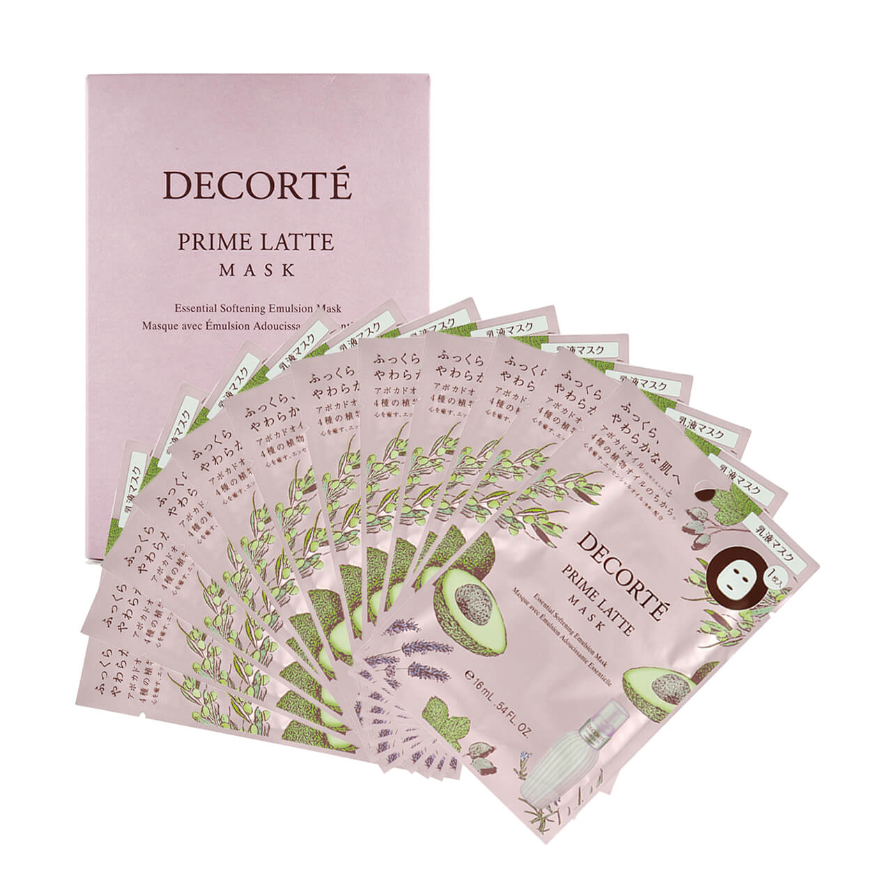 コーセー コスメデコルテ プリム ラテ マスク 16ml × 12