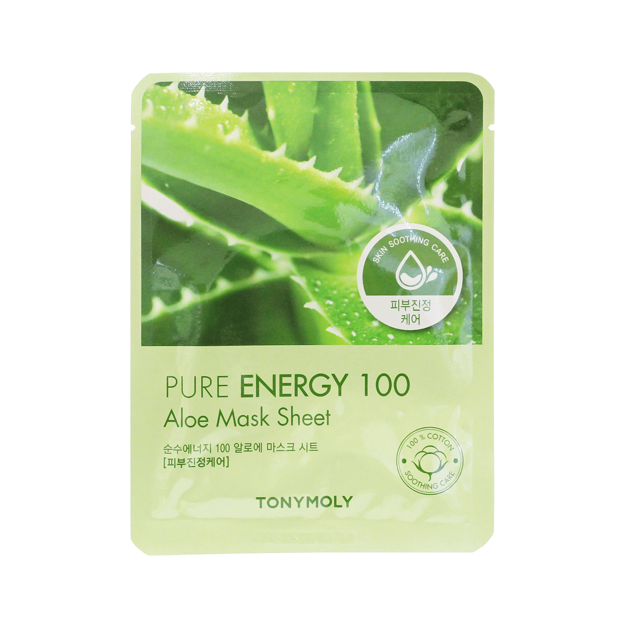 トニーモリー ピュアエナジーアロエマスクシート 21g × 1