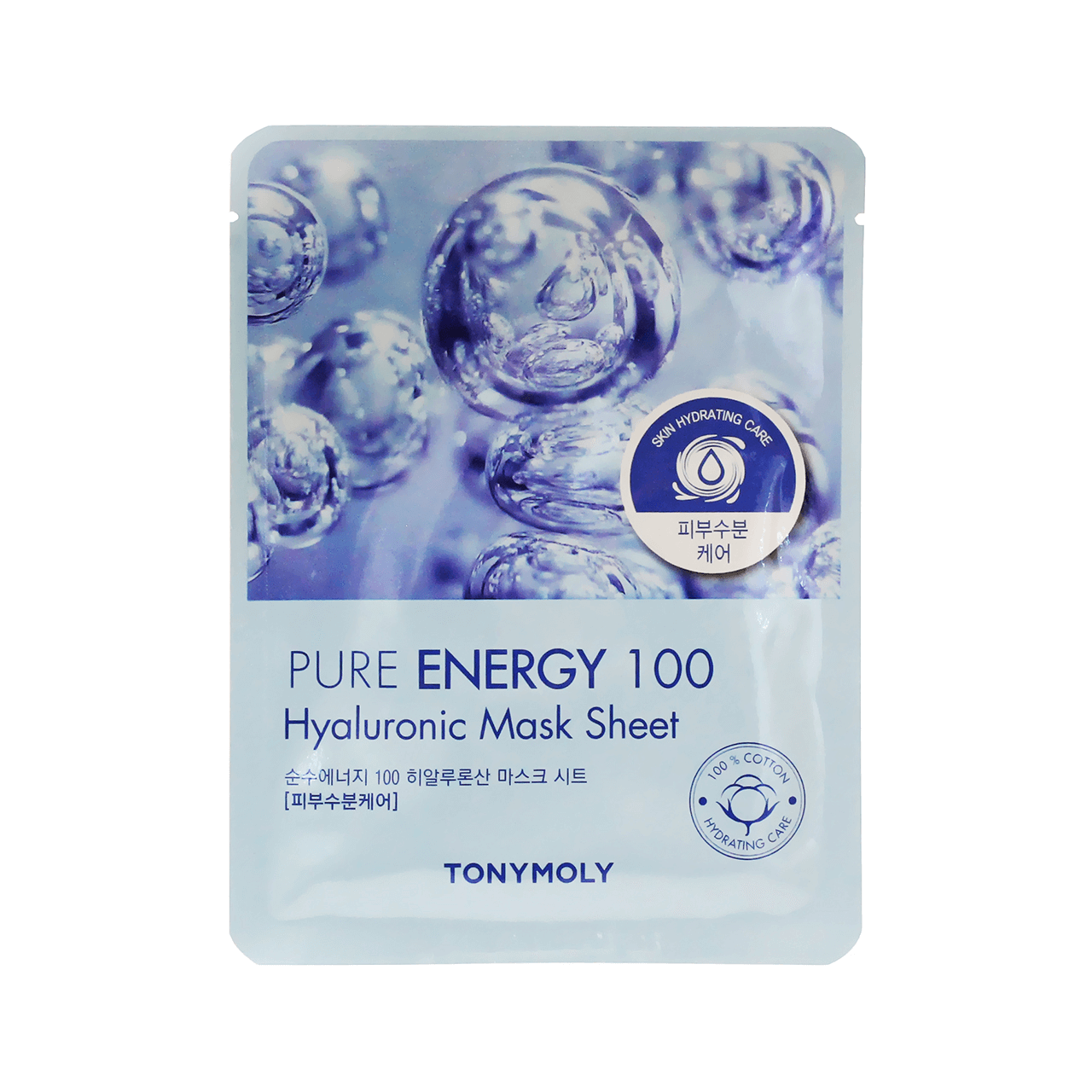 トニーモリー ピュアエナジーヒアルロンサンマスクシート 21g × 1