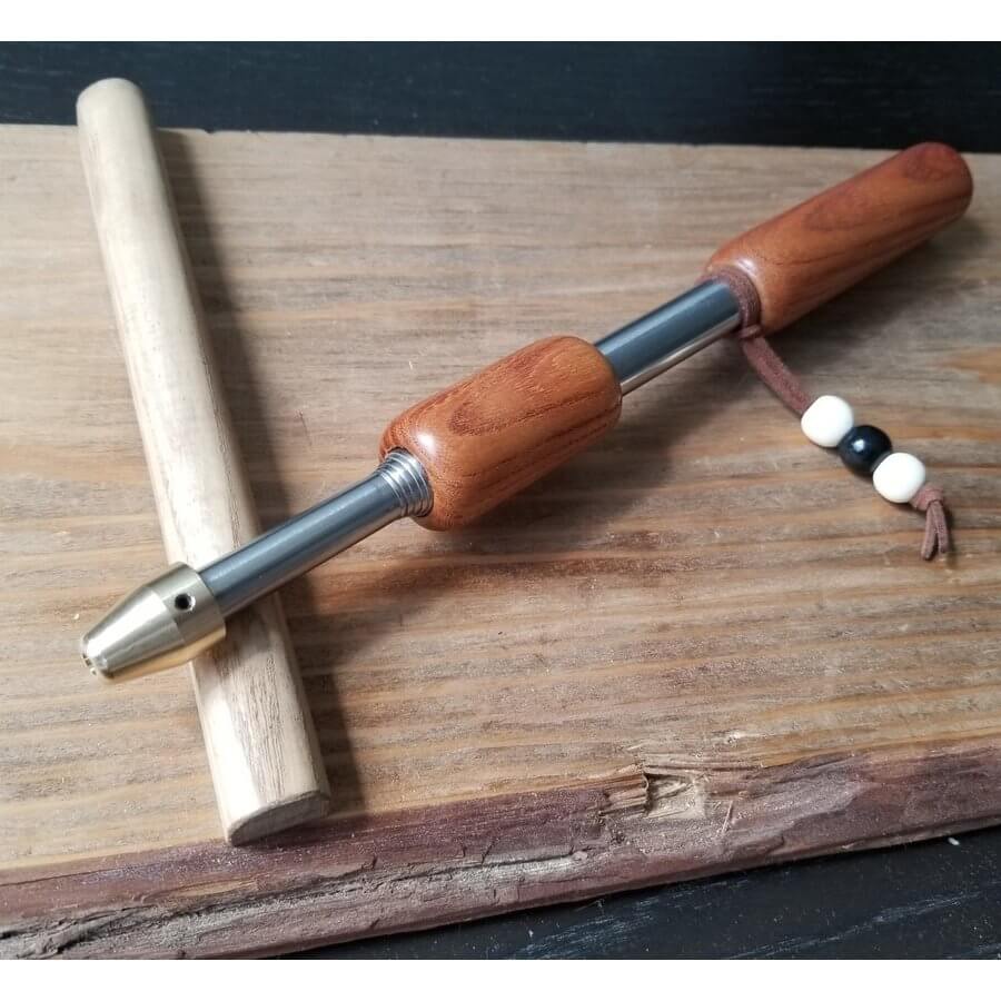 グリーンメープル ファイヤーブラスター 火吹き棒 伸縮 #けやき