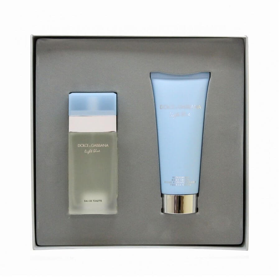 ドルチェ＆ガッバーナ D&G ライトブルー ギフトセット 2 （EDT SP 50ml・ボディークリーム 100ml）
