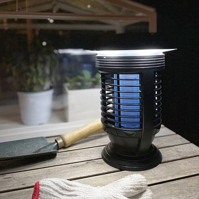 キシマ アクティブドアソーラー殺虫LEDランタン