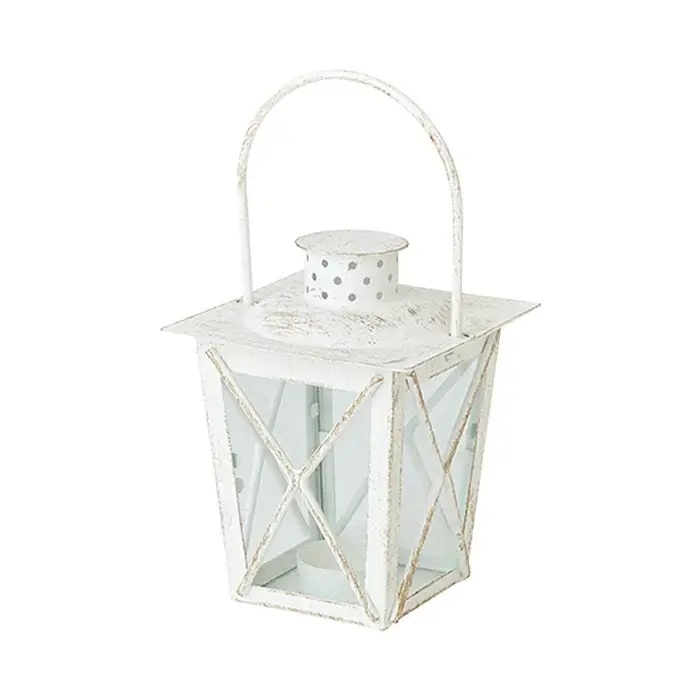 カメヤマ パティオ ランタン アンティークホワイト