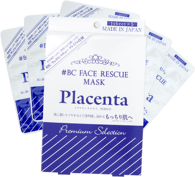 #BC フェイスレスキューマスク Placenta